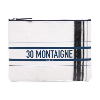 Dior Pre-owned Versatile Zip Pouch - Dames - Pre-owned - Wit - Maat: ONE Size