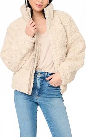 Gentle Fawn Ellis Long Sleeve Jacket In Ecru