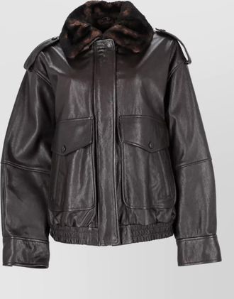 Loulou Studio leather jacket