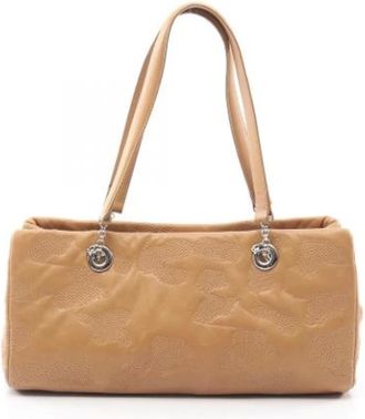 Cartier Pre-owned Shoulder Bags, female, Beige, Size: ONE SIZE Pre-owned Leather Shoulder Bag