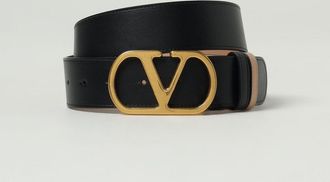 Valentino Garavani Cintura VLogo Signature Valentino Garavani reversibile in pelle