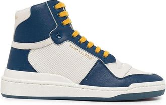 Saint Laurent Sl 24 Mid-Top Sneakers - Dames - Sneakers - Veelkleurig - 39 EU - Leer - Schoenen