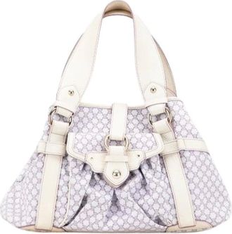 Celine Pre-owned Handbags, female, Purple, Size: ONE SIZE Pre-owned Canvas Handbag