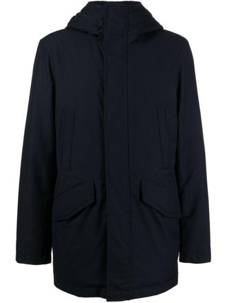 Corneliani Parka con zip - Blu