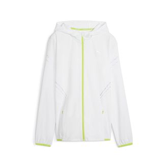 OEM Chaqueta Con Capucha Puma Run Ultraweave Para Mujer, Color Blanco, 52497102 R S
