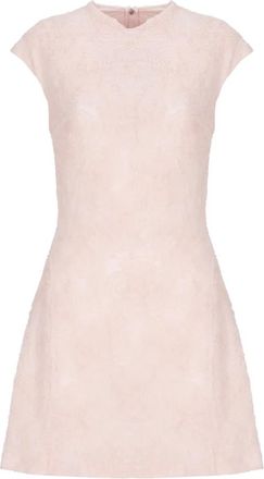 Rotate Tulle Bloemenjurk - Dames - Korte kleedjes - Roze - XS - Tule - Kleedjes