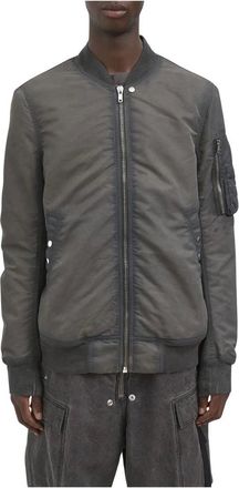 Rick Owens Classic Flight Bomber - - Jackets - Uomo - Grigio - M