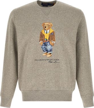 Ralph Lauren Grey Polo Bear Sweatshirt