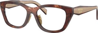 Prada Prd 11Vd Optisch montuur - unisex - Brillen - Bruin - 53 MM - Accessoires