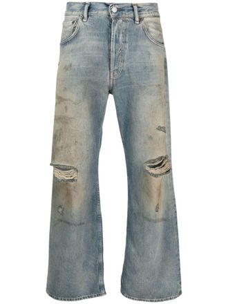 Acne Studios 2021 loose fit jeans - men - Cotton - 31/34 - Blue