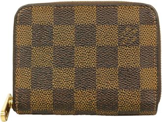 Louis Vuitton Ebene Coin Purse/Coin Case (Pre-Owned)