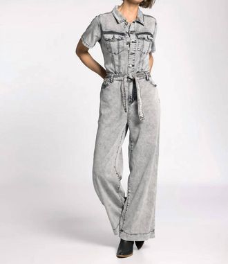 Thread & Supply Willie Jumpsuit In Black Wash