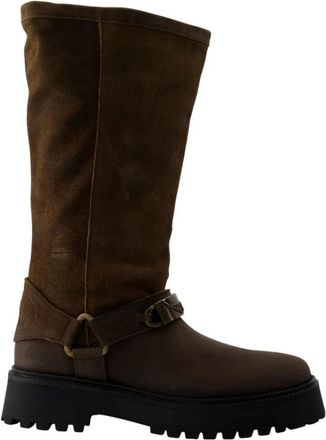 Zadig&Voltaire Winter Boots - Dames - Hoge Laarzen - Bruin - 40 EU - Schoenen