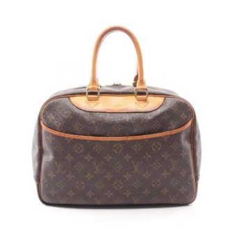 Louis Vuitton Pre-owned Handbags, female, Brown, Size: ONE SIZE Pre-owned Deauville Monogram Handbag