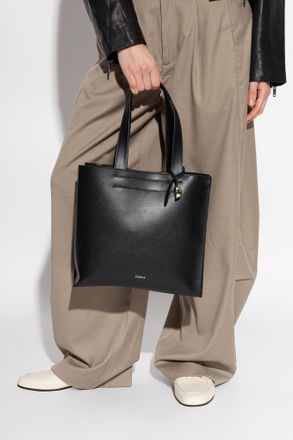 Furla Divide Medium Bag, Womens, Black