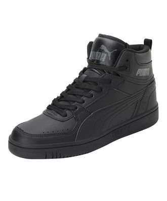 Puma Puma Unisex Rebound Joy Sneaker, Black Black-Castlerock, 10 UK