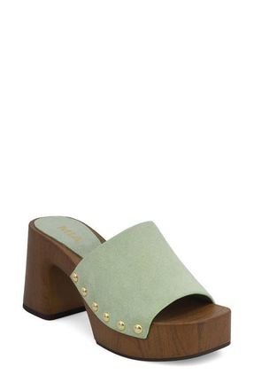 Mia Emmerie Platform Sandal in Pistachio at Nordstrom, Size 9.5