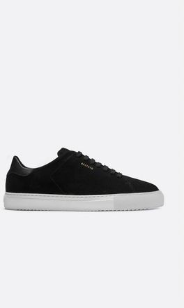 Axel Arigato Clean 90 Suede Sneaker in Black/white at Nordstrom, Size 10.5