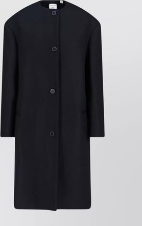Calvin Klein long tailored jacket side pockets