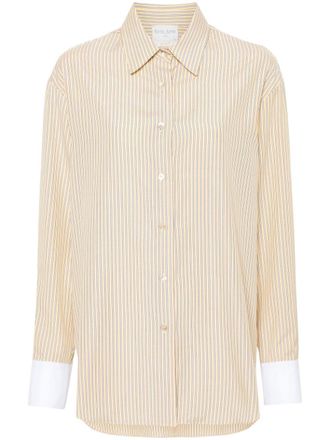 Forte_Forte Camicia a righe - Giallo