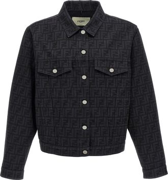 Fendi Giacca di jeans ff Fendi