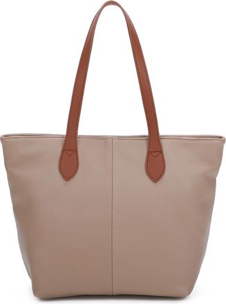 Generic Vegan Leather Tote Bag: Womens Shoulder Bag with Adjustable Straps Satchel Uni Bag (Khaki)