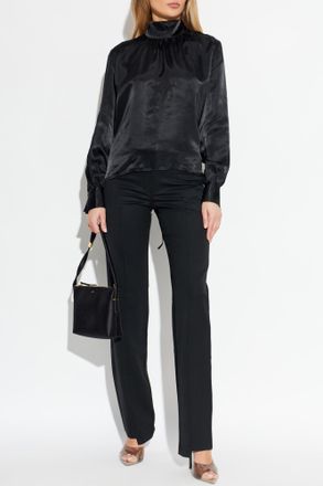 VETEMENTS Trousers With Stitching On The Legs, Womens, Black