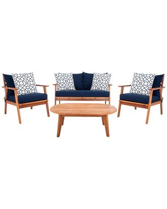 Safavieh Deacon 4Pc Living Set