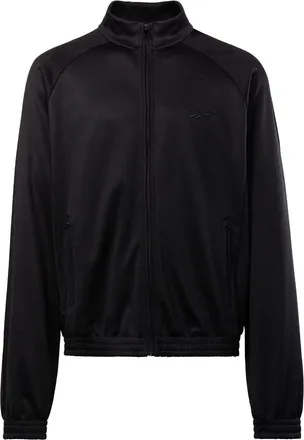 Reebok piped-trim track jacket - men - Polyester/Cotton - S - Black