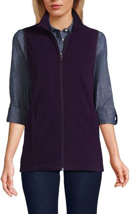 Lands End Thermacheck 100 Fleece Vest in Blackberry at Nordstrom, Size X-Large