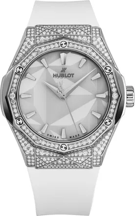 Hublot Classic Fusion Orlinski Titanium Automatic Diamond White Dial Unisex Watch 550.NS.2200.RW.1604.ORL20