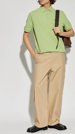 Etro Cotton Polo, Mens, Green