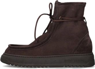 Sneaky Steve Kay U - Heren - Veterlaarzen - Zwart - 37 EU - Wol - Schoenen