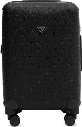 Guess Co Valigia con logo goffrato - Nero