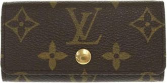 Louis Vuitton Pre-owned Fabric key-holders - Dames - Vintage Accessoires - Bruin - ONE Size - Vintage