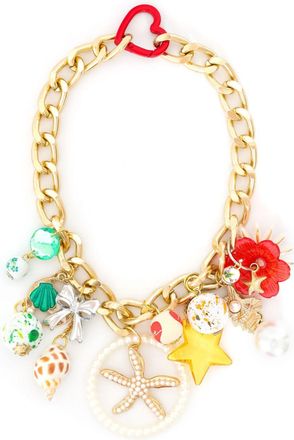 Amir Slama appliqu&eacute;-detail necklace - Gold