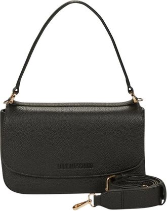 Love Moschino Schoudertas - Dames - Handtassen - Zwart - ONE Size - Leer - Tassen