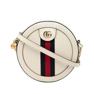 Gucci Pre-owned Cross Body Bags, female, White, Size: ONE SIZE Pre-owned Vintage Crossbody Bag