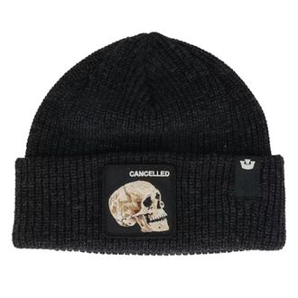 Goorin Brothers Cancelled Beanie - Dames - Hoeden - Zwart - ONE Size - Accessoires