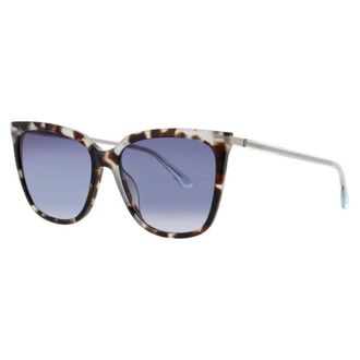 Calvin Klein Ladies Brown Rectangular Sunglasses CKCK22532S444