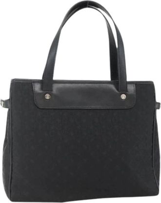Celine Pre-owned Canvas Handtas - Dames - Vintage Handtas - Zwart - ONE Size - Vintage