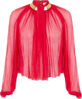 Elisabetta Franchi Donna, Camicette, Rosso, XL, new