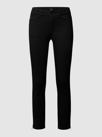M.A.C Skinny Fit Jeans mit Stretch-Anteil Modell DREAM CHIC in Black, Größe 30/27