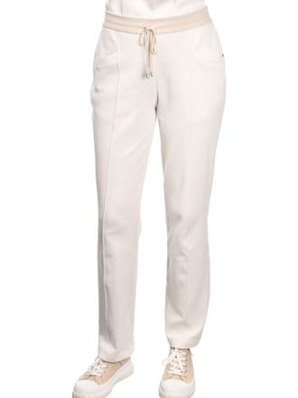 Gran Sasso Black Pantalone Relaxed Straight Cotton Pants
