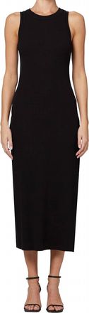 Citizens Of Humanity Isabel Rib Tank Dress In Black