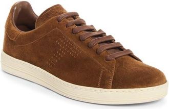 Tom Ford Warwick Sneaker in Ewg Whisky/cream at Nordstrom, Size 44
