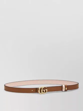 Gucci gg marmont reversible thin belt