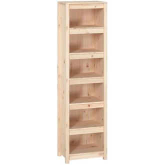 vidaXL Libreria 50x35x183 cm in Legno Massello di Pino - Vidaxl