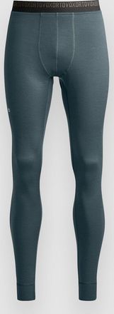 Ortovox 185 Rock N Wool Long Pantaloni Funzionali grigio