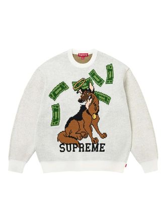 SUPREME All Dogs Go To Heaven sweater - White
